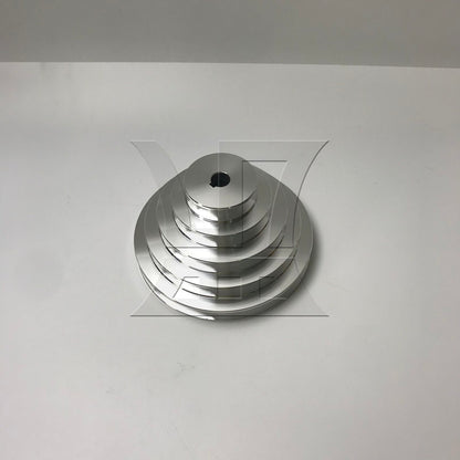 BQLZR 1pc Pagoda Pulley 14mm Keyway 5mm Machine Tool Synchronization Wheel Lathe Synchronization Wheel
