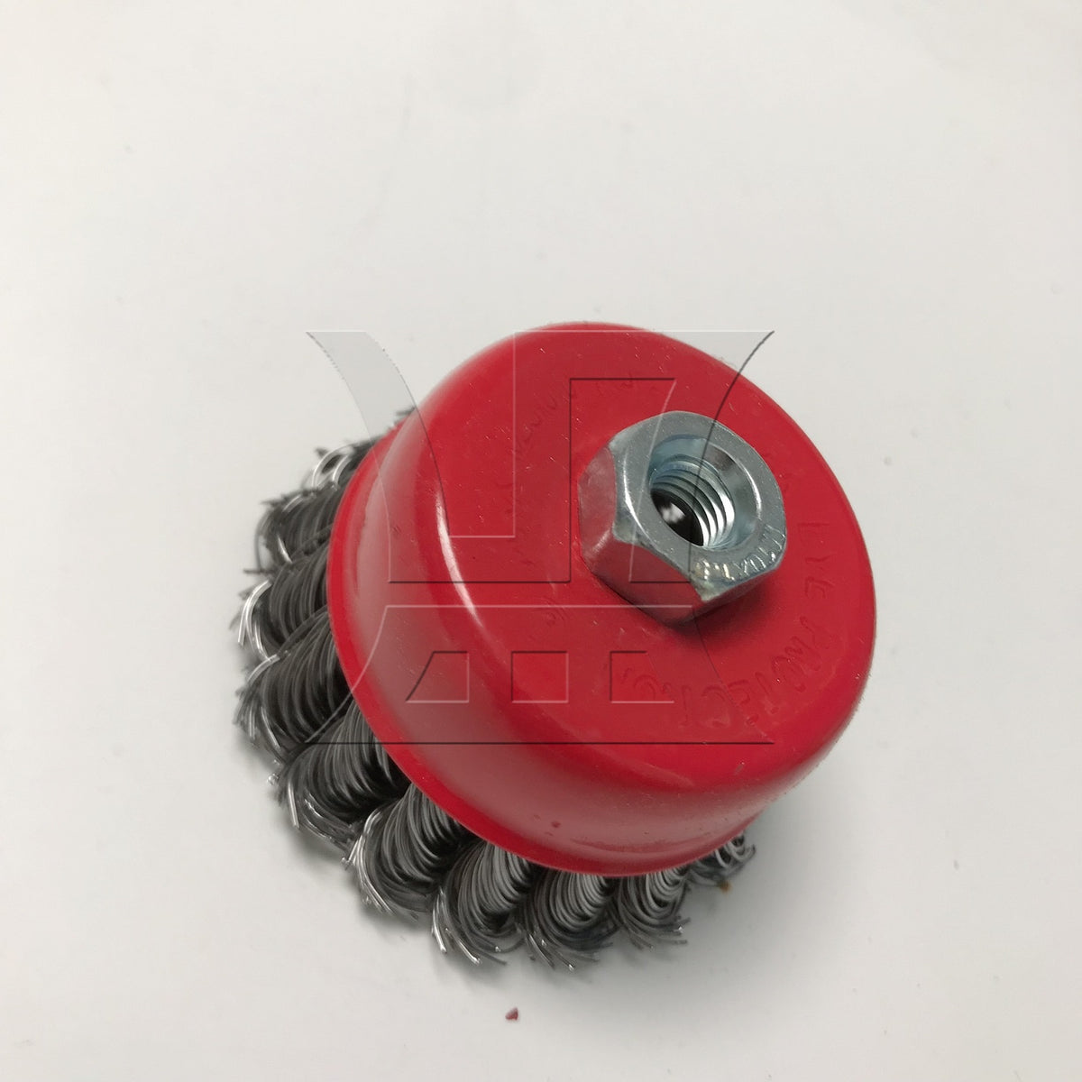 BQLZR 1pc Knotted Wire Cup Brush 3inch M10x1.5 for Furniture Polishing Furniture Polishing