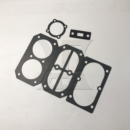 BQLZR 1 Set(5-In-1) Air Compressor Valve Plate Pad 2070 Black for Air Compressor Leaf Pads Sealing Pads
