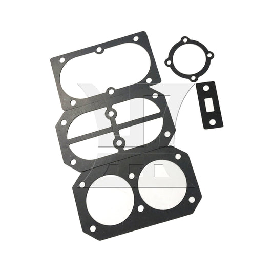 BQLZR 1 Set(5-In-1) Air Compressor Valve Plate Pad 2070 Black for Air Compressor Leaf Pads Sealing Pads