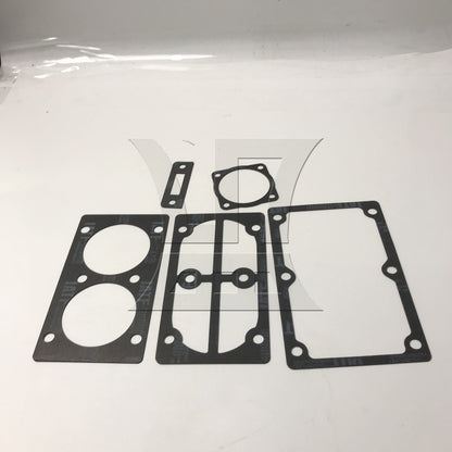 BQLZR 1 Set(5-In-1) Air Compressor Valve Plate Pad 2060 Black for Air Compressor Leaf Pads Sealing Pads