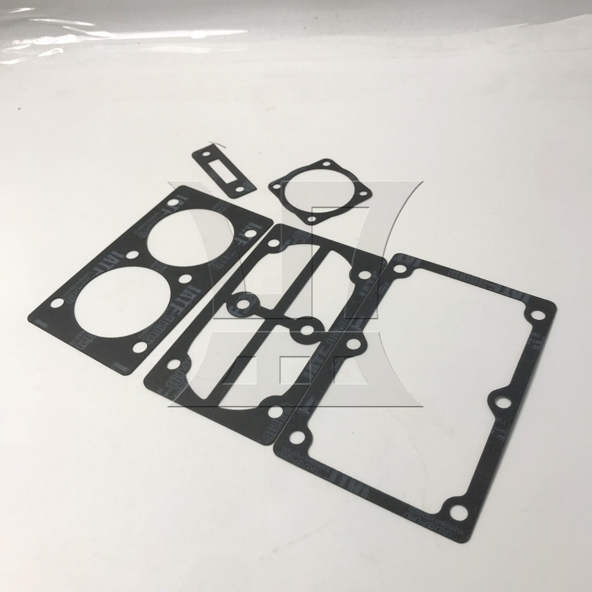 BQLZR 1 Set(5-In-1) Air Compressor Valve Plate Pad 2060 Black for Air Compressor Leaf Pads Sealing Pads