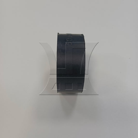 BQLZR 1pc Circular Rubber Shock Absorber Pad Black for Shock Resistant Products Automotive Industry