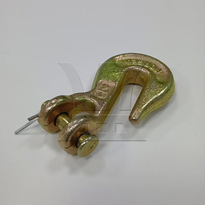 BQLZR 1pc 1/4 inch Grab Hook Gold for Engineering Lifting Machinery