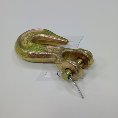 BQLZR 1pc 1/4 inch Grab Hook Gold for Engineering Lifting Machinery