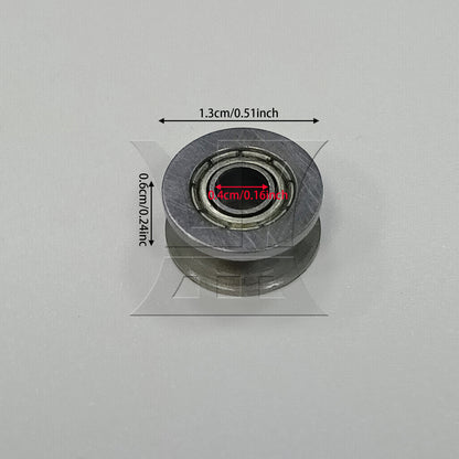 BQLZR 1pc Micro Bearing Pulley V624ZZ 0.16x0.51x0.24inch for Dental Equipment Elevator