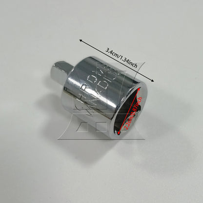 BQLZR 1pc Wrench and Socket Adapter 1/2 Hole to 1/4 Adapter for Car Repair
