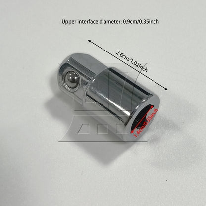 BQLZR 1pc Wrench and Socket Adapter 1/4 Hole to 3/8 Adapter for Car Repair
