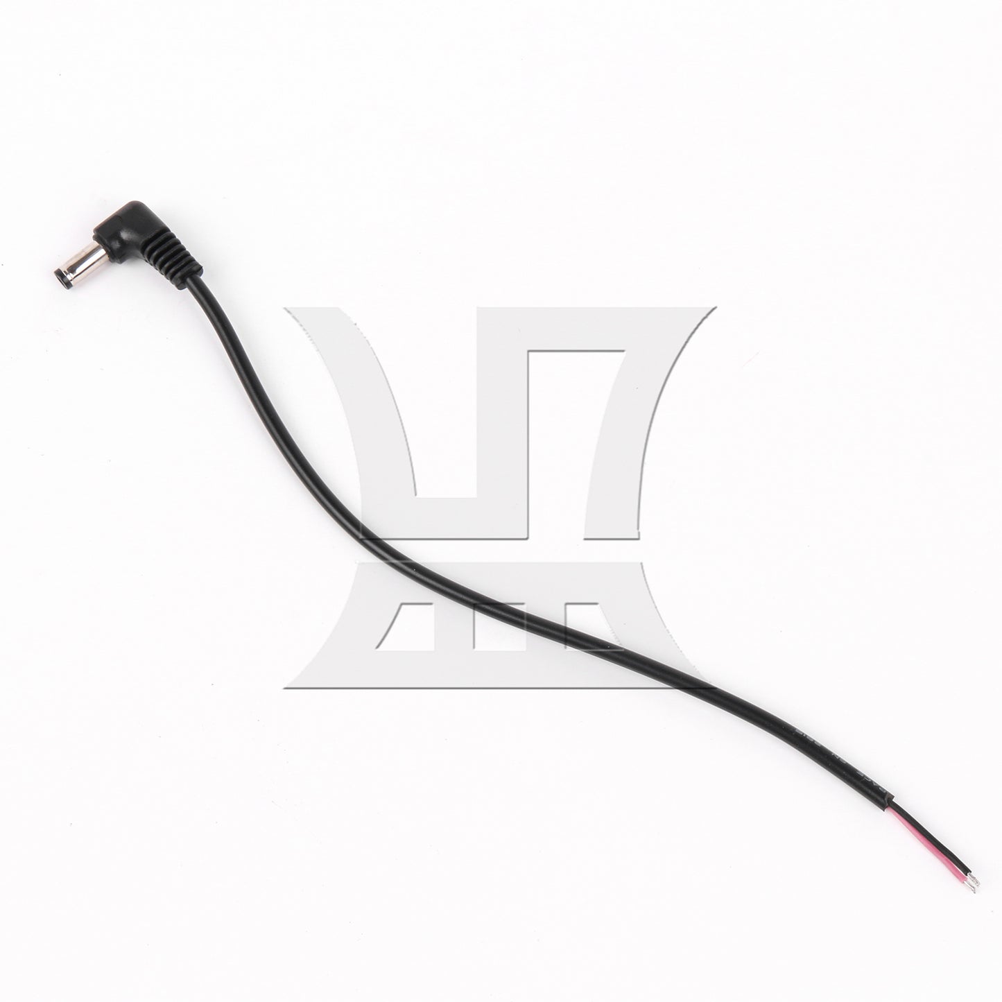 BQLZR DC Tips Power Plug Jack Connector 5.5 x 2.1mm Male Right Angle Cord Cable