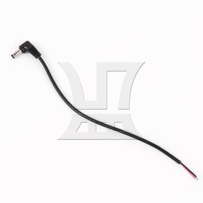 BQLZR DC Tips Power Plug Jack Connector 5.5 x 2.1mm Male Right Angle Cord Cable