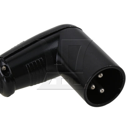 BQLZR Heavy Duty XLR Male Elbow to Female Cable Shielded Audio Microphone Cord 1.5M
