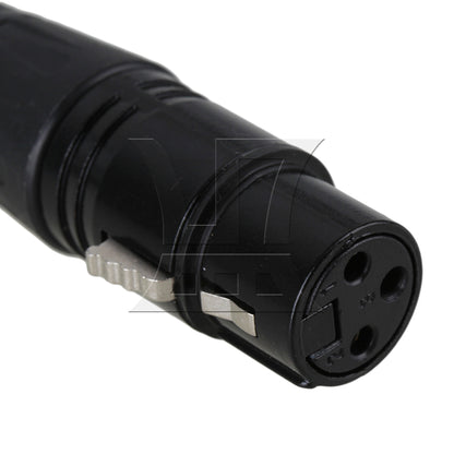 BQLZR Heavy Duty XLR Male Elbow to Female Cable Shielded Audio Microphone Cord 1.5M