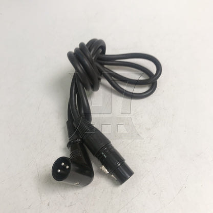 BQLZR Heavy Duty XLR Male Elbow to Female Cable Shielded Audio Microphone Cord 1.5M