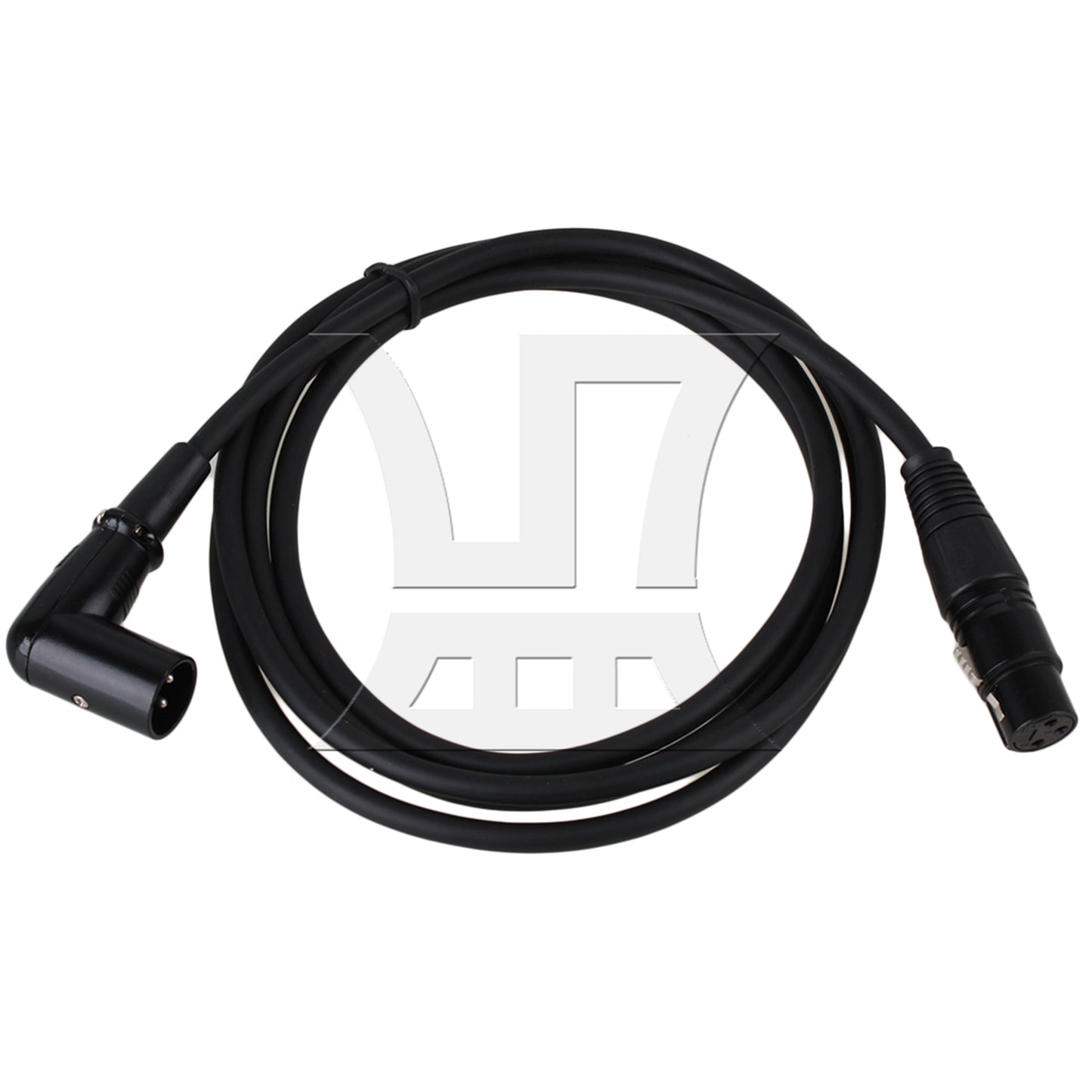 BQLZR Heavy Duty XLR Male Elbow to Female Cable Shielded Audio Microphone Cord 1.5M