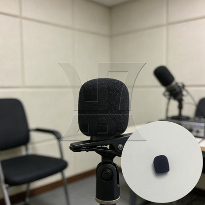BQLZR EY-M05 Headset Microphone Wind Shield Foam Mic 8mm Dia BQLZR Black