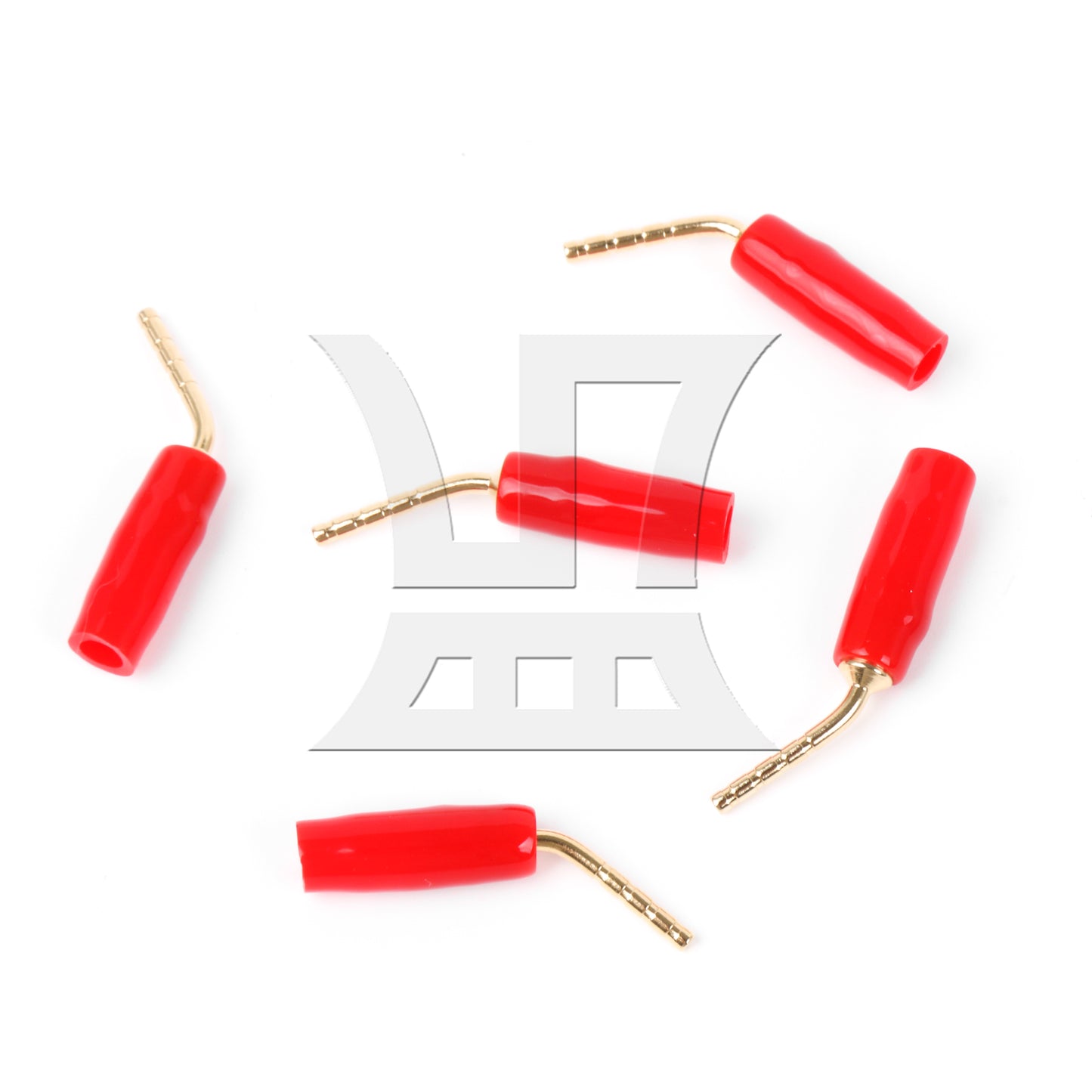 BQLZR 2mm Banana Speaker Wire Cable Audio Cable Wire Plugs Connectors
