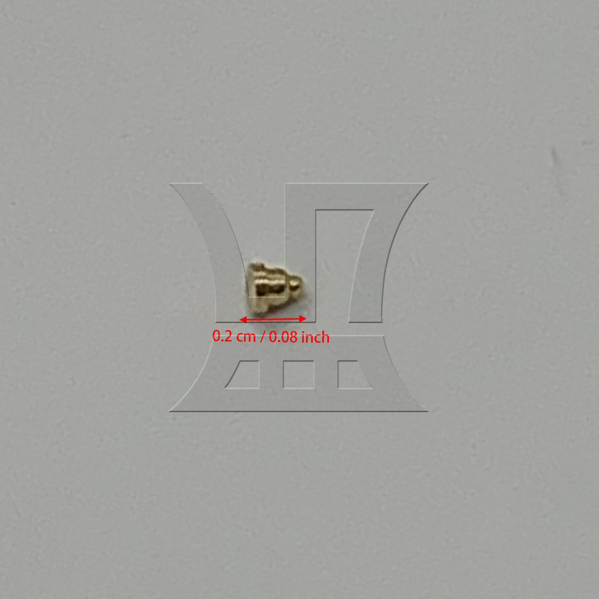 BQLZR 100x Gold Plating Copper Current Pogo Pins Probe 2mm Dia 2mm Height