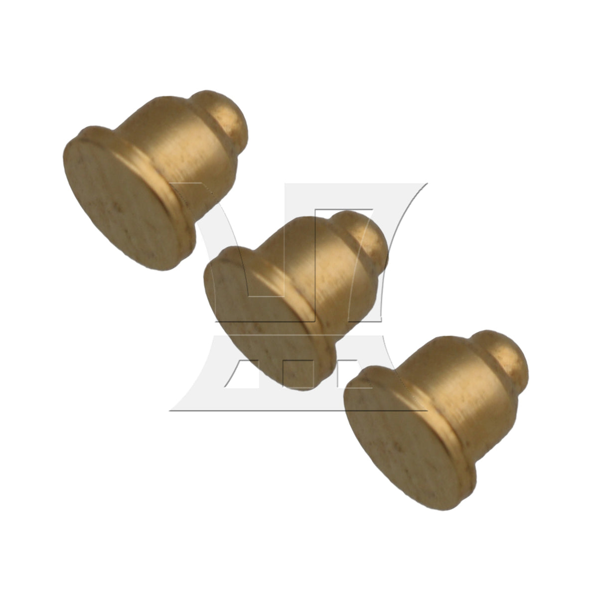 BQLZR 100x Gold Plating Copper Current Pogo Pins Probe 2mm Dia 2mm Height