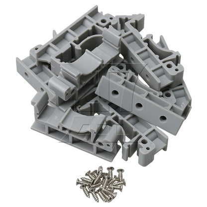 BQLZR DIN 35 Rail Mounting Adapter Circuit Board Mounting Bracket Holder