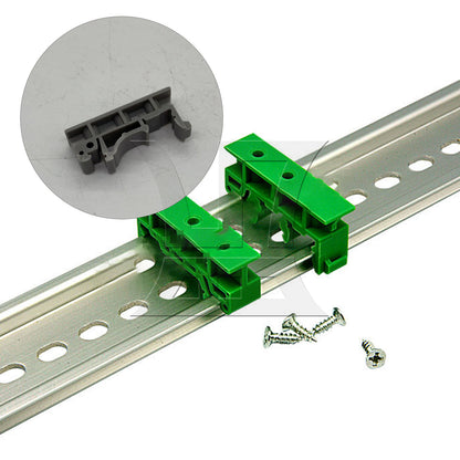 BQLZR DIN 35 Rail Mounting Adapter Circuit Board Mounting Bracket Holder