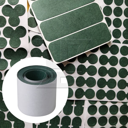 BQLZR 70mm Width 5meters Length Self-Adhesive Cardboard Stickers Insulators Gaske