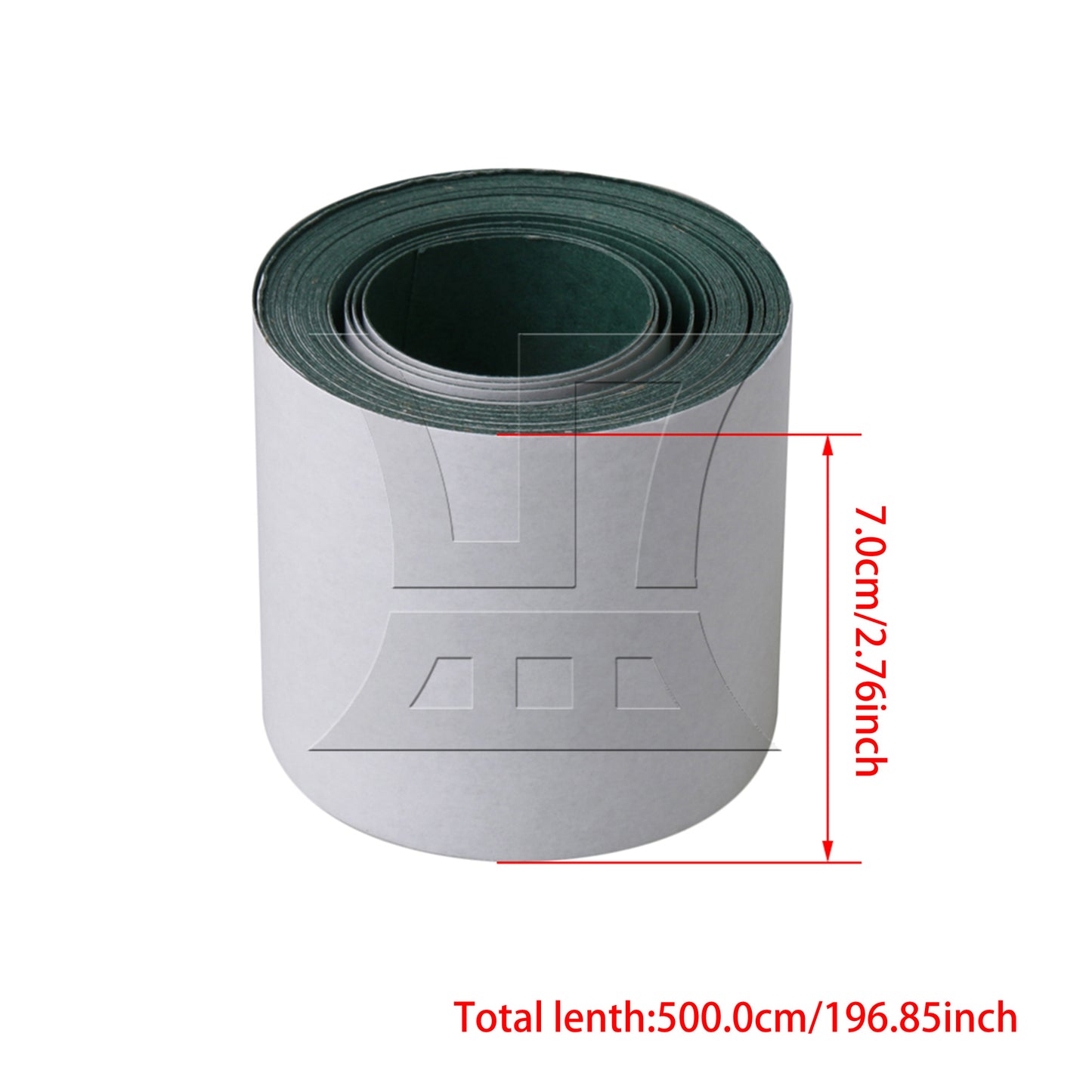BQLZR 70mm Width 5meters Length Self-Adhesive Cardboard Stickers Insulators Gaske