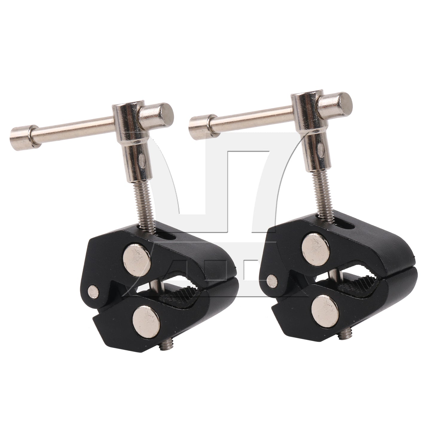 BQLZR 2 Pieces Multi-Function Clamp with 1/4 Inch 3/8 Inch Thread for Photography