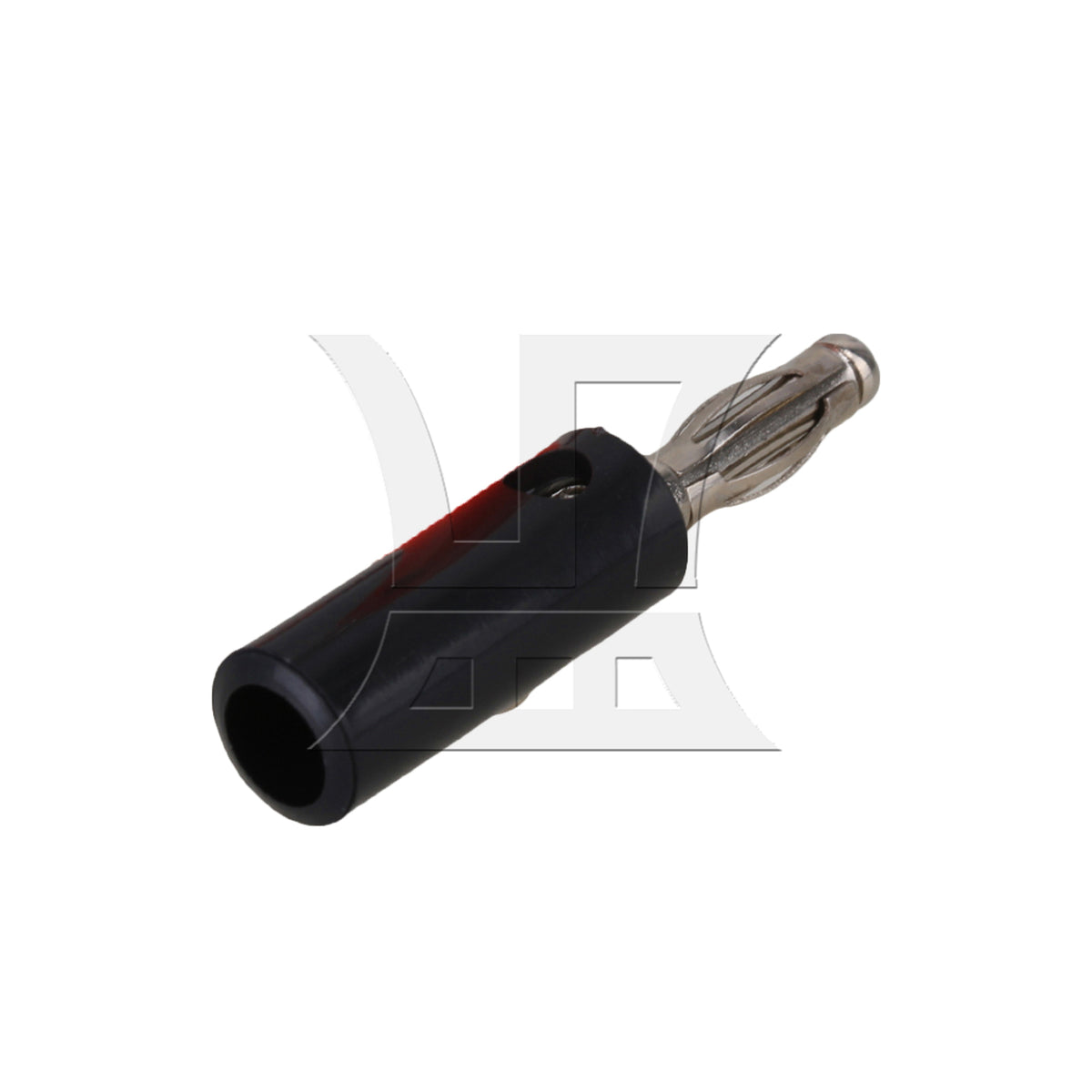 BQLZR 1pc Banana Plug 4mm Black Plug Terminal Amplifier Speaker Plug