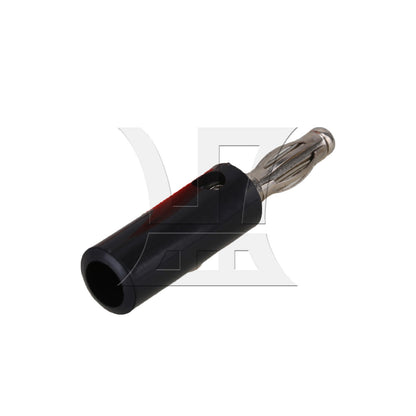 BQLZR 1pc Banana Plug 4mm Black Plug Terminal Amplifier Speaker Plug