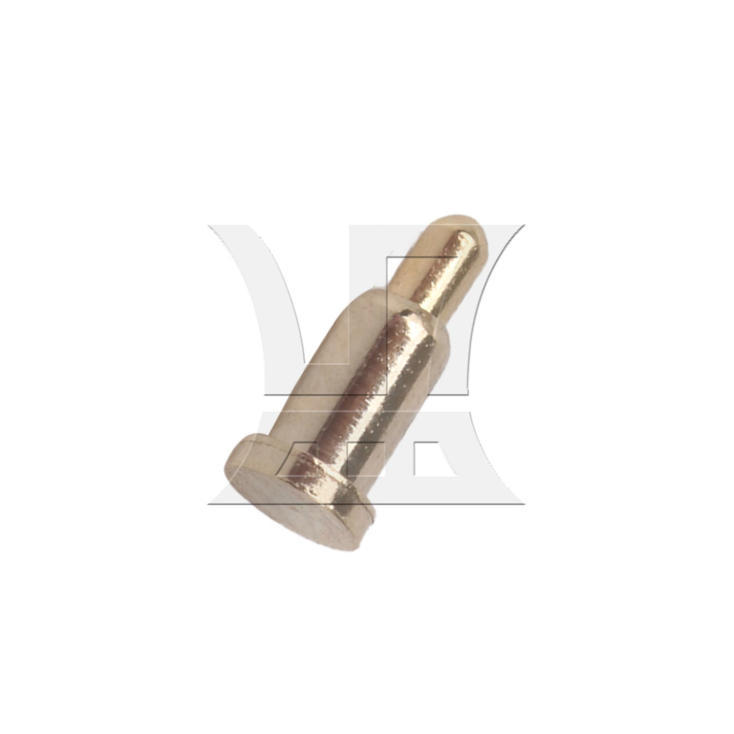 BQLZR D2xH4.5mm Gold Plating Copper Spring Thimble Pogo Pins Probe Connectors
