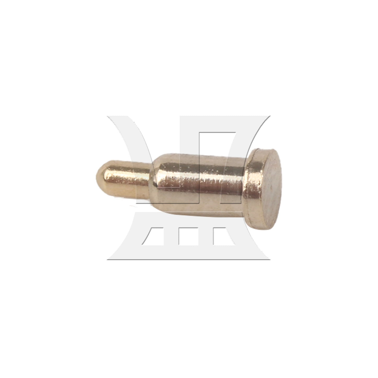 BQLZR D2xH4.5mm Gold Plating Copper Spring Thimble Pogo Pins Probe Connectors
