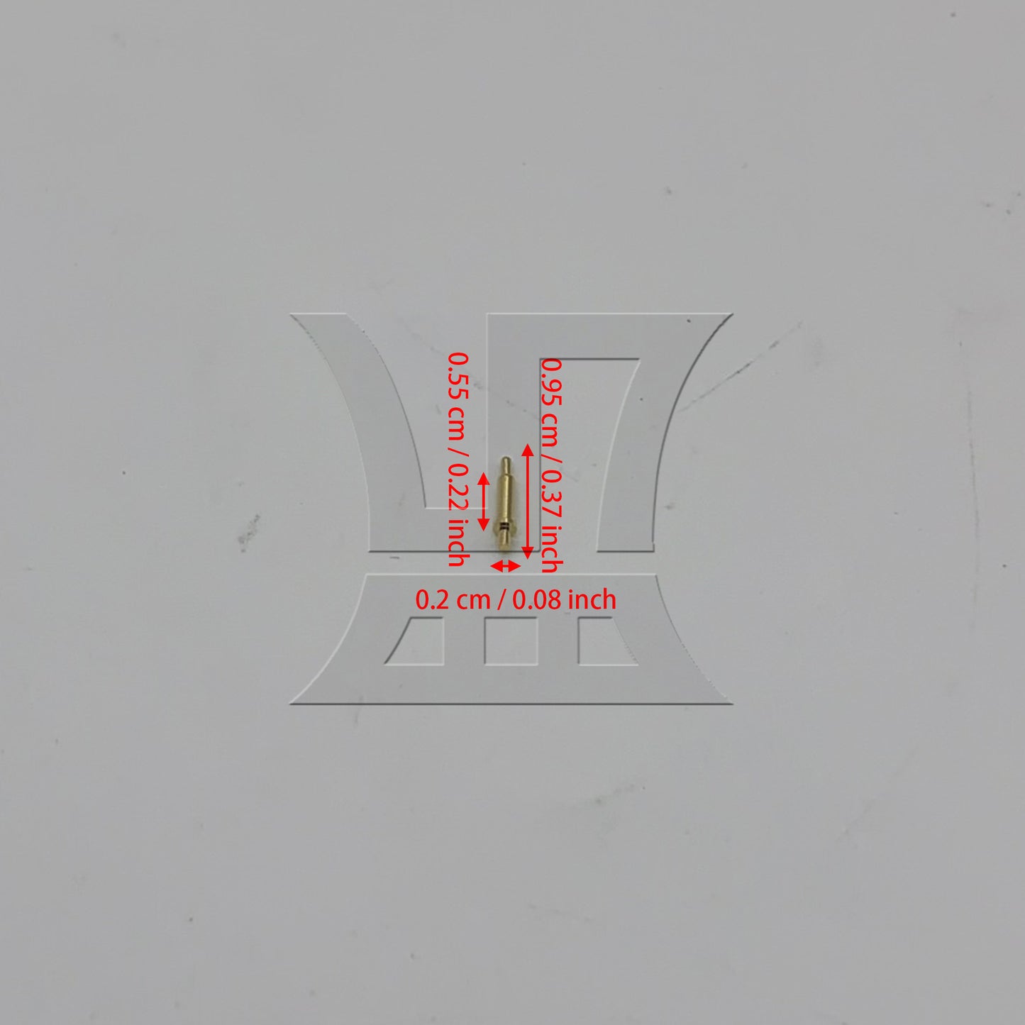 BQLZR 9.5mm Length High Current Guide Pin Probes Pogo Pins Connector