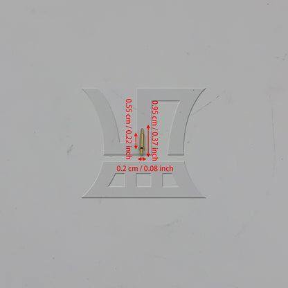 BQLZR 9.5mm Length High Current Guide Pin Probes Pogo Pins Connector