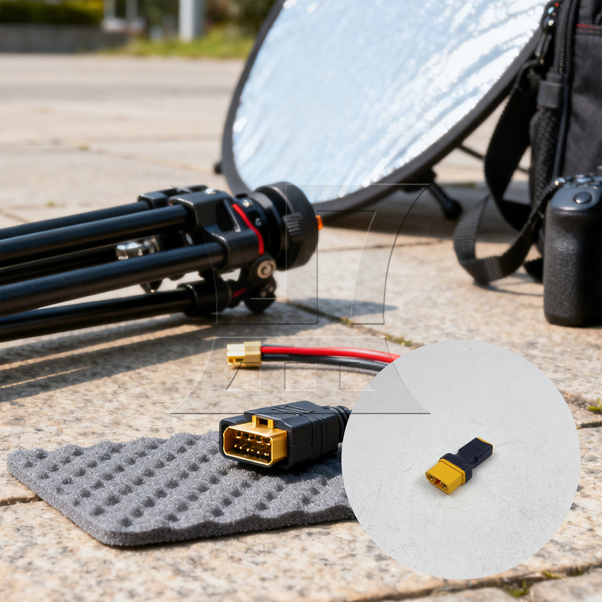 BQLZR 1pc Remote Control Drone Power Conversion Connector XT90 Female to XT60 Male Plug for Unmanned Aerial