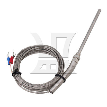 BQLZR High Temperature Most 700C Thermocouple 5mm Dia 3.93" L Probe Sensor K type