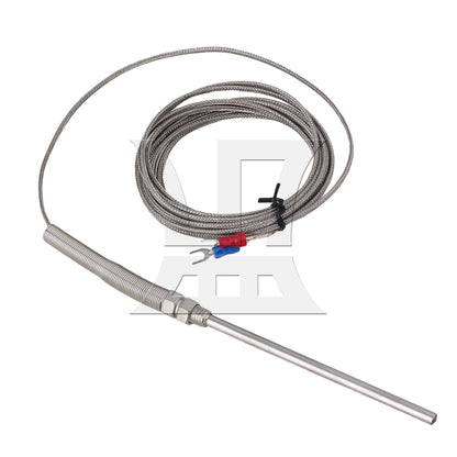 BQLZR High Temperature Most 700C Thermocouple 5mm Dia 3.93" L Probe Sensor K type
