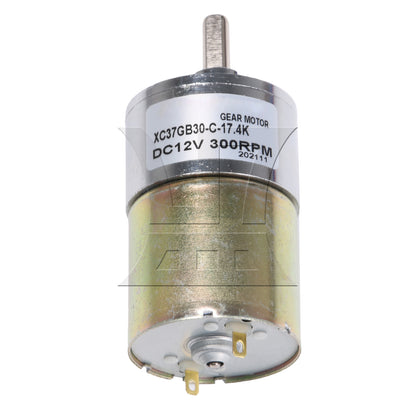 BQLZR High Torque 12V DC 300 RPM Gear-Box Electric Motor ZYTD520 Stainless Steel