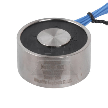 BQLZR Metal 25kg Electric Sucker Lifting Holding Electromagnet 0.67A 12V 250N