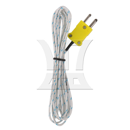 BQLZR 78.74inch L 6.6' Thermocouple K Type Cable Probe Sensors with Mini Connector