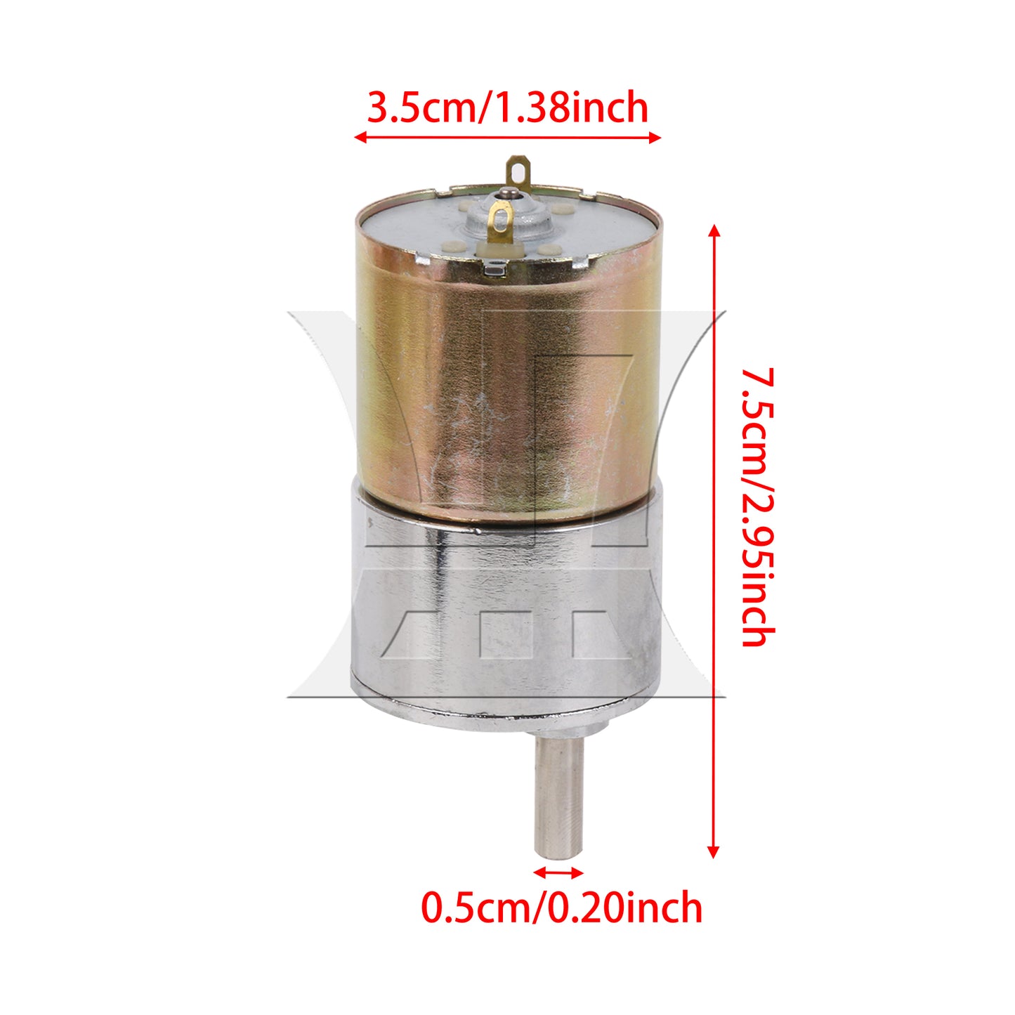 BQLZR High Torque 12V DC 100 RPM Gear-Box Electric Motor Replacement