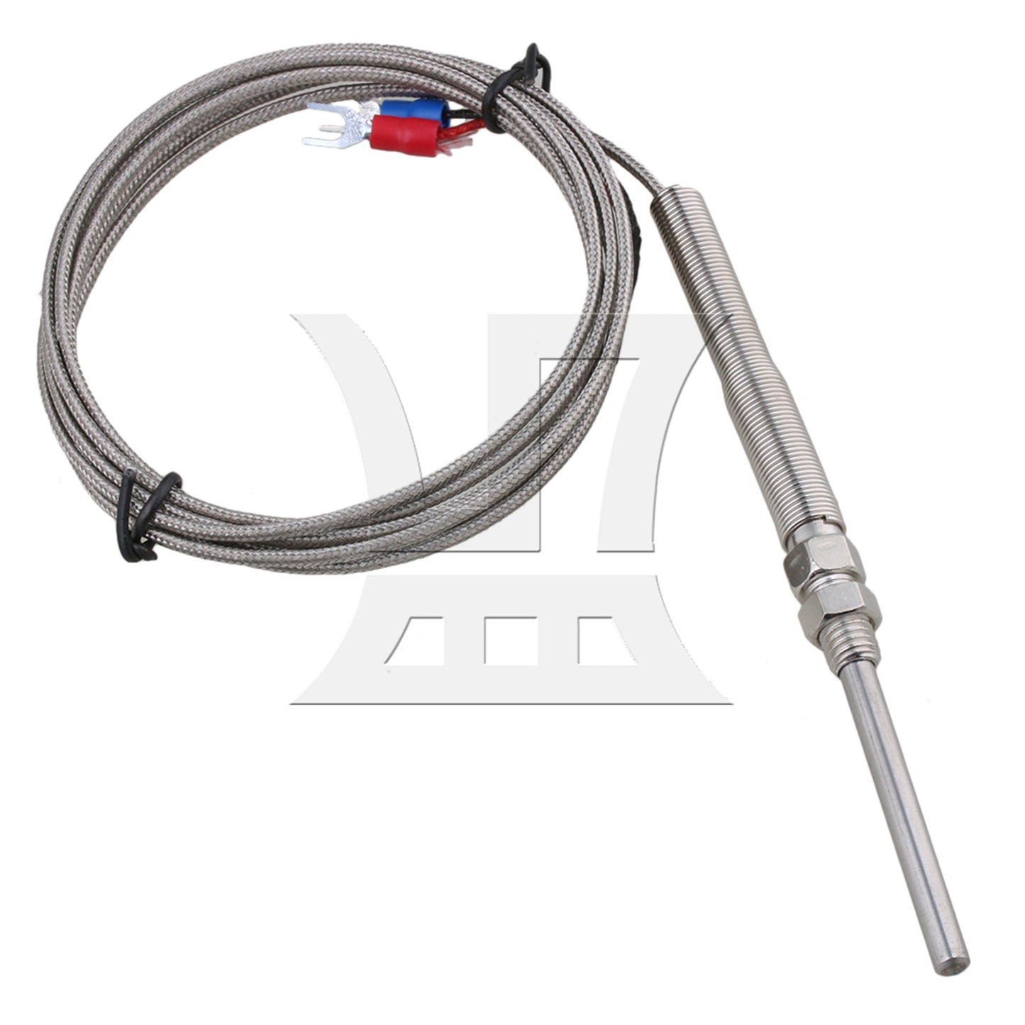 BQLZR 2m Long 5 x 50 Probe Sensors K Type Thermocouple Stainless Steel