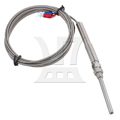 BQLZR 2m Long 5 x 50 Probe Sensors K Type Thermocouple Stainless Steel