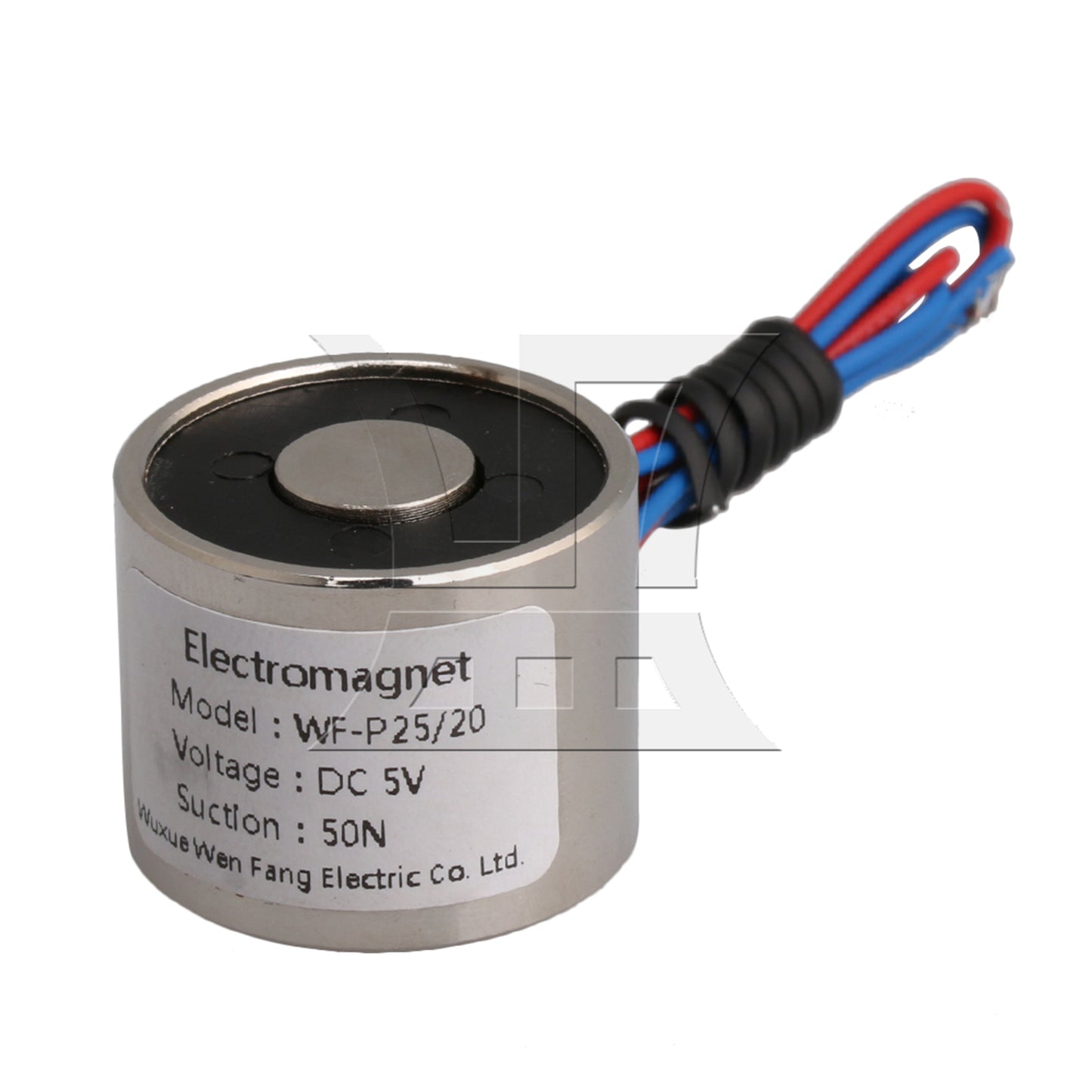 BQLZR DC 5V 4W 0.8A 50N 5Kg Sucked Electric Lifting Magnet Solenoid Lift Holding