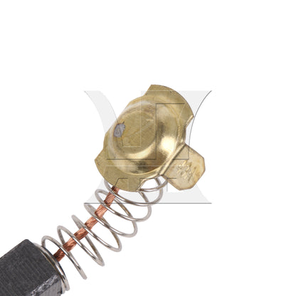 BQLZR Electric Motor Carbon Brushes Tools Replacement 0.63x0.43x0.28inch