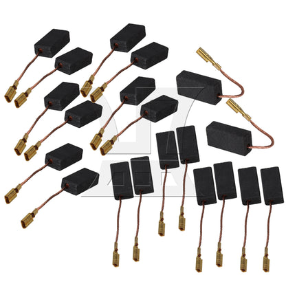 BQLZR Electric Motor Carbon Brushes Drill Repair Part Replacement 15 x 8 x 5mm