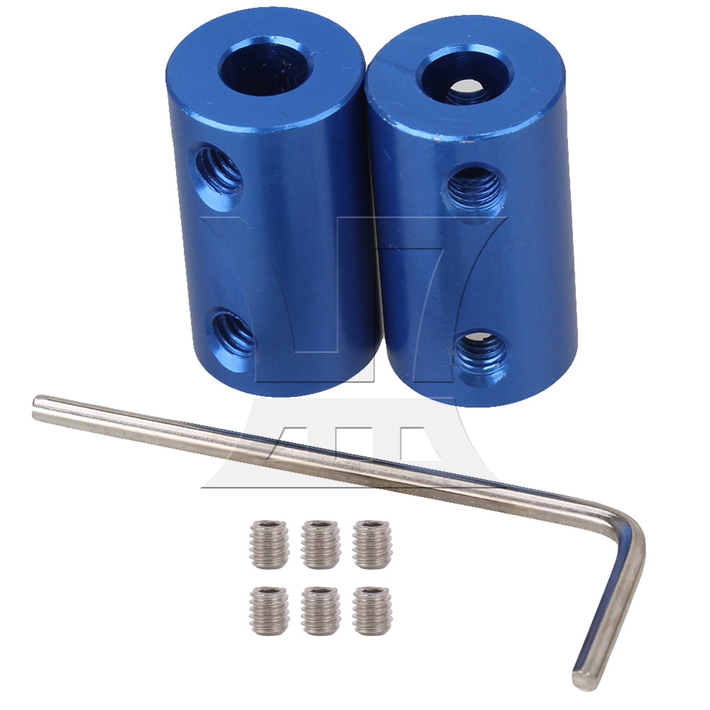 BQLZR Rigid Flange Coupling Motor Guide Shaft Coupler Motor Connector 8mm