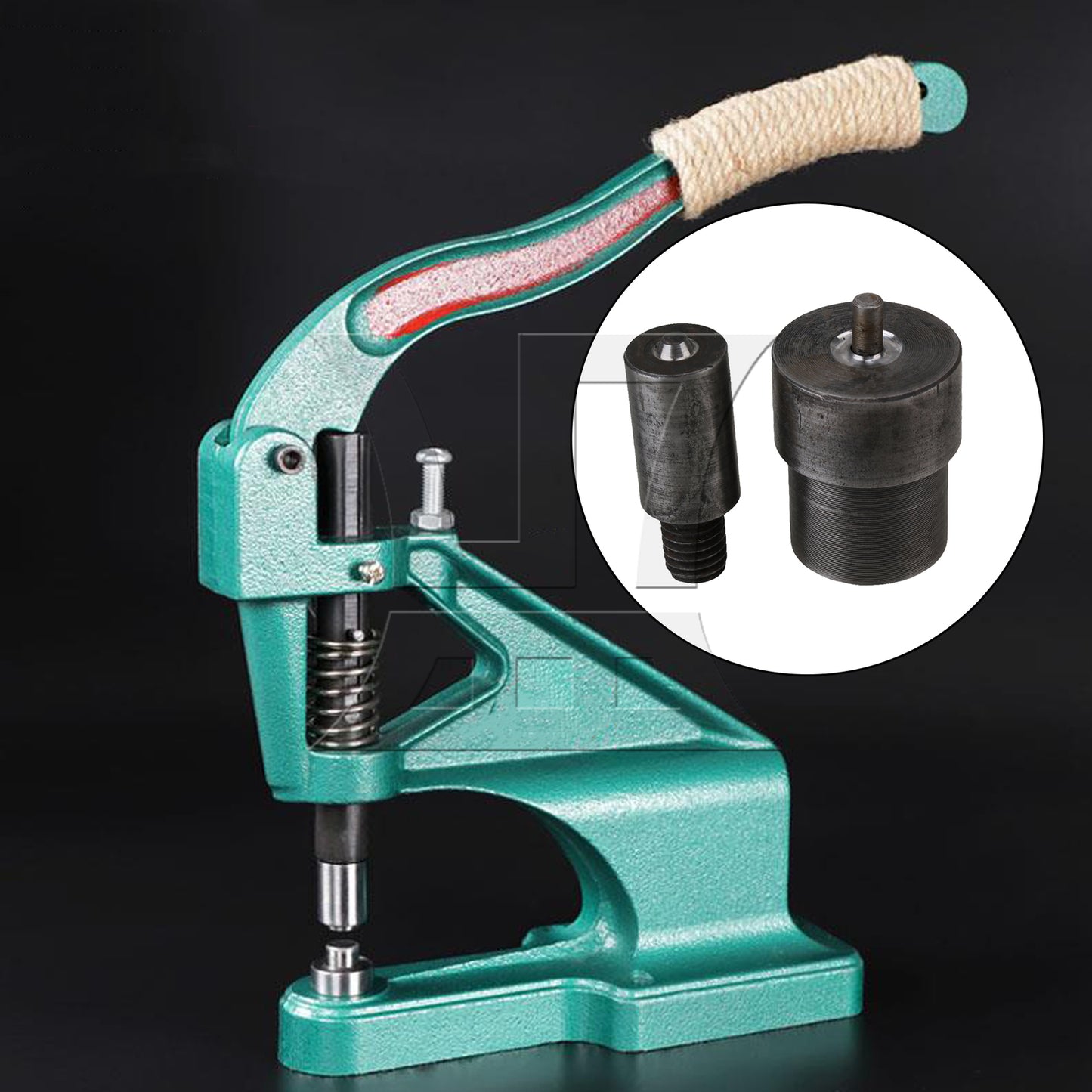 BQLZR 150 # Manual Hand Press Grommet Puncher Install Machines 4mm Eyelet Die Set s