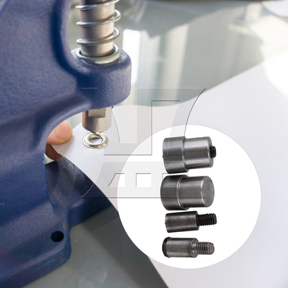 BQLZR Heavy Duty Snap Fastener Die Molds Set for Hand Press Machine Setter For 655 10m