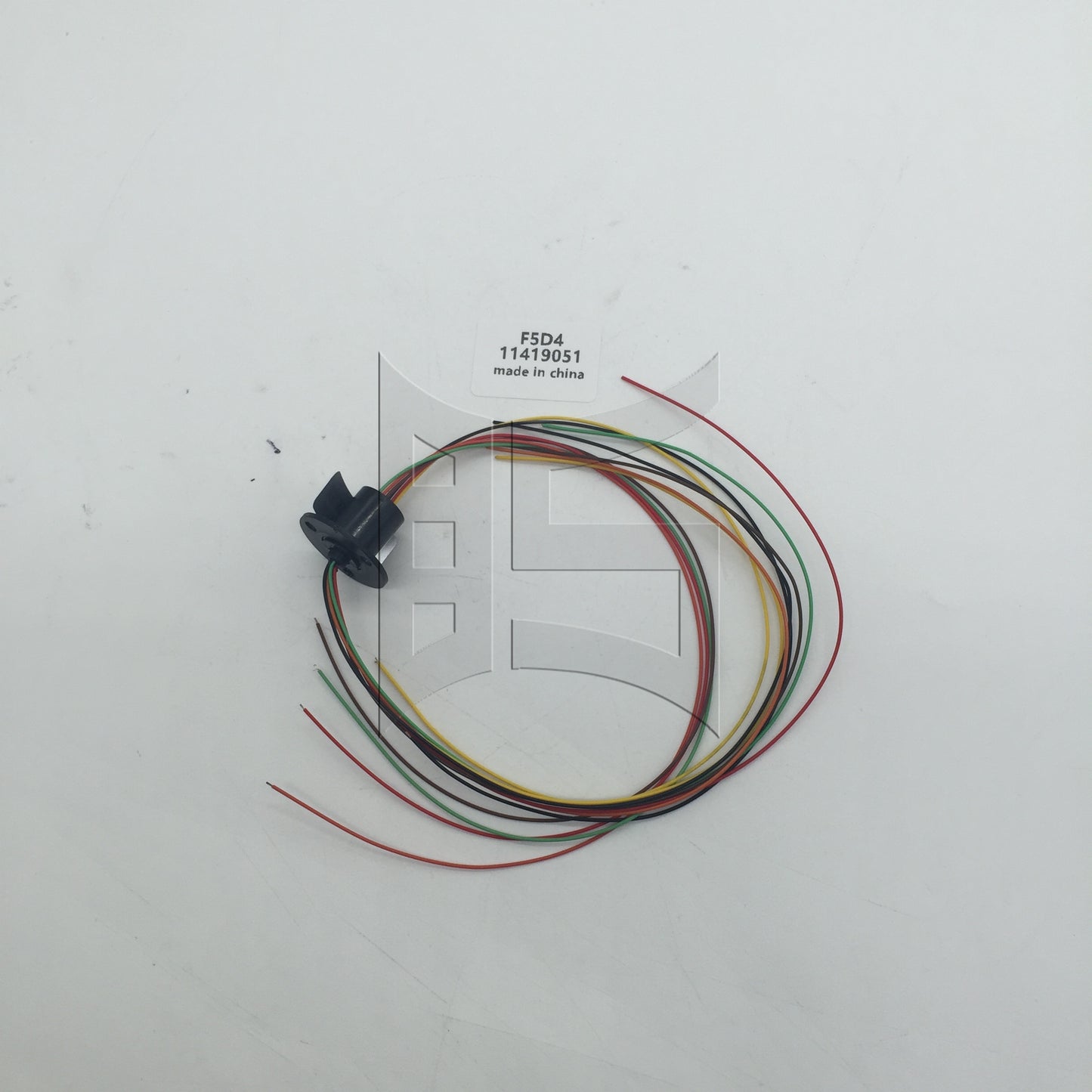 BQLZR 240V Black Metal 6 Wires 250RPM Equipment Capsule Slip Ring Hat Type