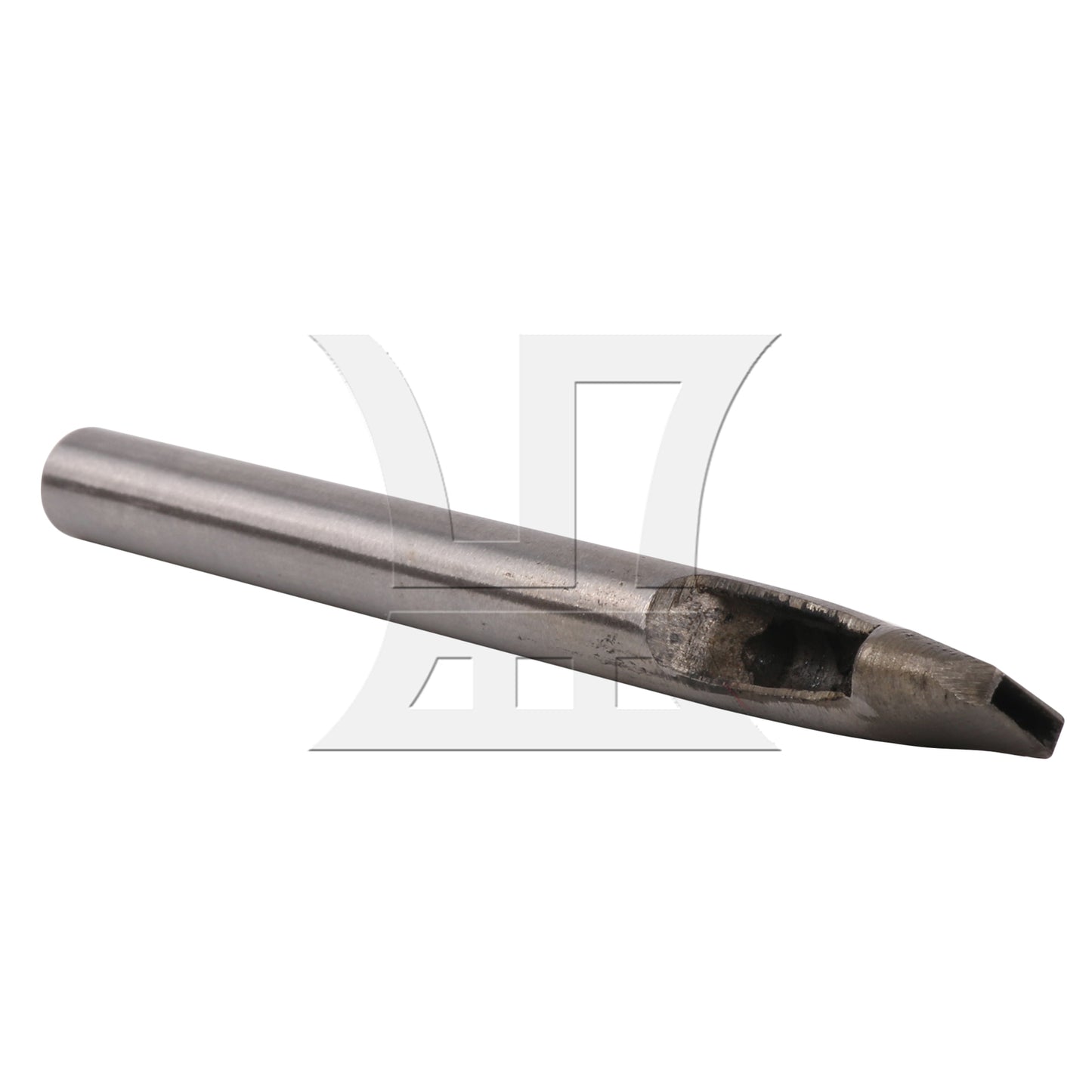 BQLZR 6 x Silver Steel Rectangle Pattern Punch Tool for Leather Punch